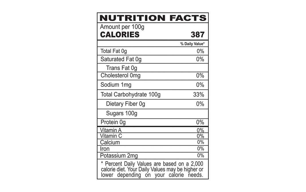Orgabite Organic White Sugar    Pack  500 grams
